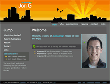 Tablet Screenshot of jonguerber.com